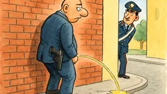 Barzelletta: Perché un killer urina in strada?