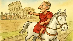 Barzelletta: «Cesare, il popolo chiede sesterzi!»