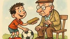 Barzelletta: Pierino a un nonnino...