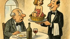 Barzelletta: Se la vita fosse un pranzo...