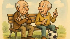 Barzelletta: Due anziani sognano il calcio