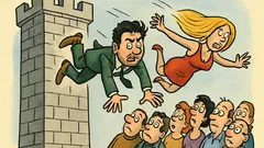 Barzelletta: Costantino e Lecciso si buttano...