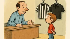 Barzelletta: Un ragazzetto entra in un negozio