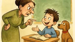 Barzelletta: La maestra chiede a Pierino: animale N