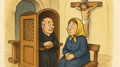 Barzelletta: una signora pia va dal prete...