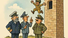 Barzelletta: un ammiraglio e due generali si sfidano