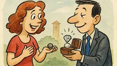 Barzelletta: un tipo regala un sassolino...