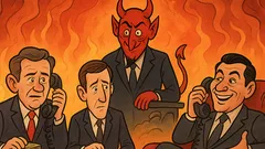 Barzelletta: Bush, Blair e Berlusconi finiscono all’inferno