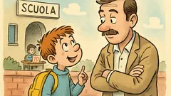 Barzelletta: Pierino dice al papà...