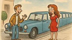 Barzelletta: Passo a prenderti tra le 8