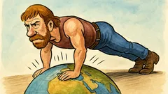 Barzelletta: Quando Chuck Norris fa le flessioni...