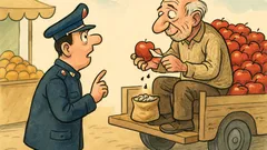 Barzelletta: Un carabiniere e i semi di mela