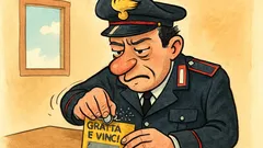 Barzelletta: Un carabiniere col Gratta e Vinci