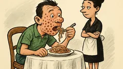 Barzelletta: Perché Cassano ha buchi in faccia?