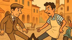 Barzelletta: Due venivano alle mani coi piedi