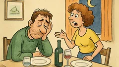 Barzelletta: Rientro dal lavoro, ho finito parole