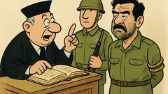 Barzelletta: Saddam in tribunale, due notizie