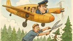 Barzelletta: Il capitano McKenzie vola in Canada