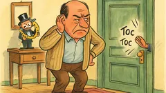 Barzelletta: un pessimista sente bussare alla porta