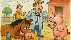 Barzelletta: Un contadino compra un cavallo stupendo