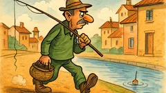 Barzelletta: un pescatore fa 8 km...