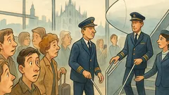 Barzelletta: A Malpensa salgono piloti ciechi