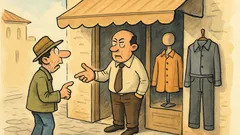 Barzelletta: Un tipo entra in negozio ogni giorno