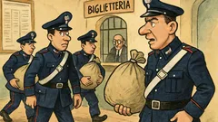 Barzelletta: Carabinieri bloccano la stazione