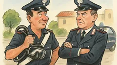 Barzelletta: Due carabinieri si incontrano al rientro