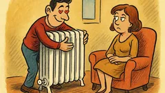 Barzelletta: Amore: sarò il tuo calorifero