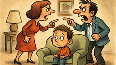 Barzelletta: I miei litigavano così tanto che…