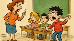 Barzelletta: «Bambini, oggi facciamo una gara…»