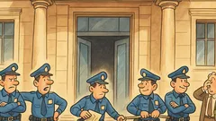 Barzelletta: Due ladri rapinano la banca centrale