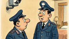 Barzelletta: Un carabiniere fissa una camera all’hotel