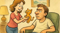 Barzelletta: La fidanzata trova un gattino per Totti