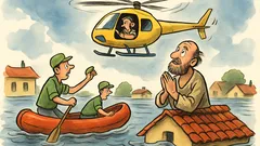 Barzelletta: In Louisiana arriva una grande alluvione