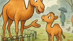 Barzelletta: «Papà, perché noi cammelli...?»