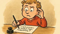 Barzelletta: Sono molto precoce, ho scritto prima