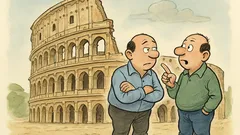 Barzelletta: Due laziali al Colosseo...