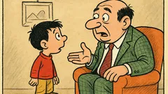 Barzelletta: Papà, è vero? In Africa...