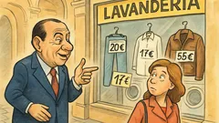 Barzelletta: Berlusconi guarda una vetrina a Roma