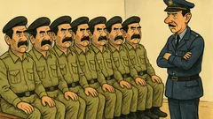 Barzelletta: Saddam convoca i dieci sosia