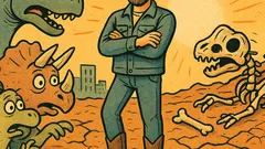 Barzelletta: I dinosauri? Colpa di ChuckNorrisauro