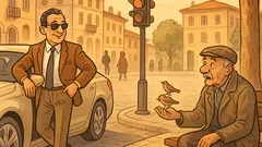 Barzelletta: un ex finanziere in Mercedes confessa