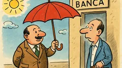Barzelletta: Il banchiere e l’ombrello al sole
