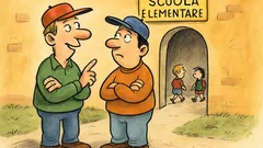 Barzelletta: due americani fuori da scuola