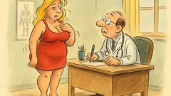 Barzelletta: Una bionda formosa dal medico…