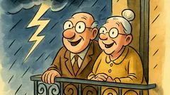 Barzelletta: Perché sorridono quando c’è il temporale?