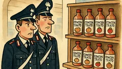 Barzelletta: Carabinieri fermi al supermercato, perché?