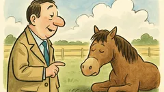 Barzelletta: L’equinozio? Un cavallo fannullone!